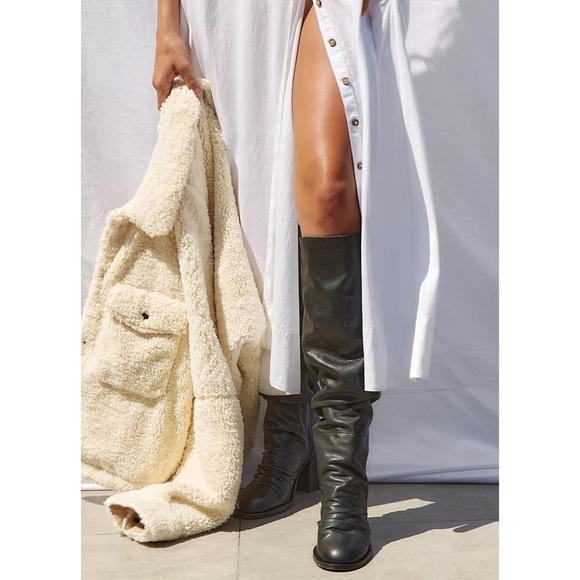 Free People Elle Tall Slouch Boot 6.5 or EU 36.5 NWT - Picture 3 of 16